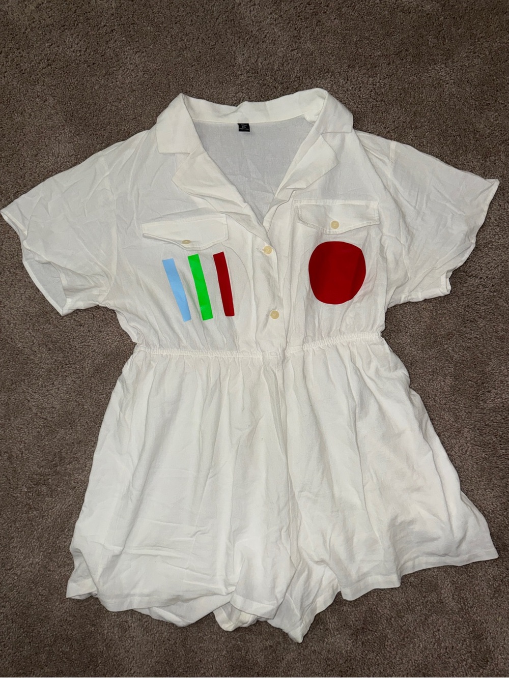 ‘Buzz Lightyear’ Inspired Short-Sleeve Romper